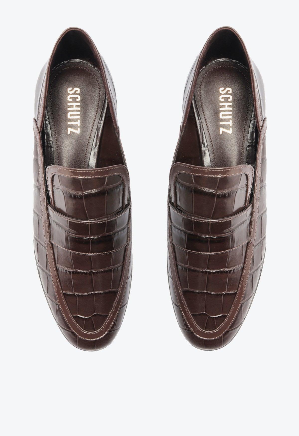 Maurice Croco Embossed Flat Product Image