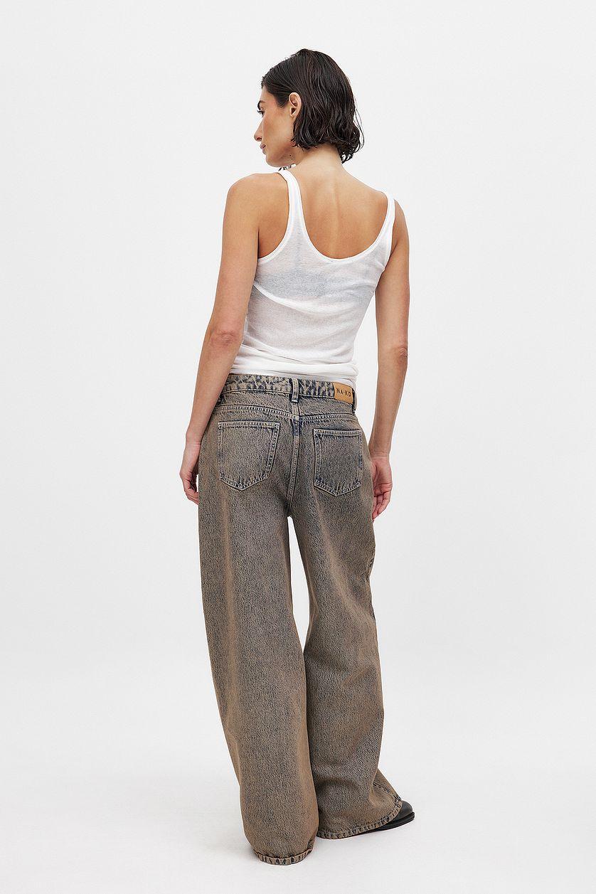 Wide Leg Loose Denim Product Image