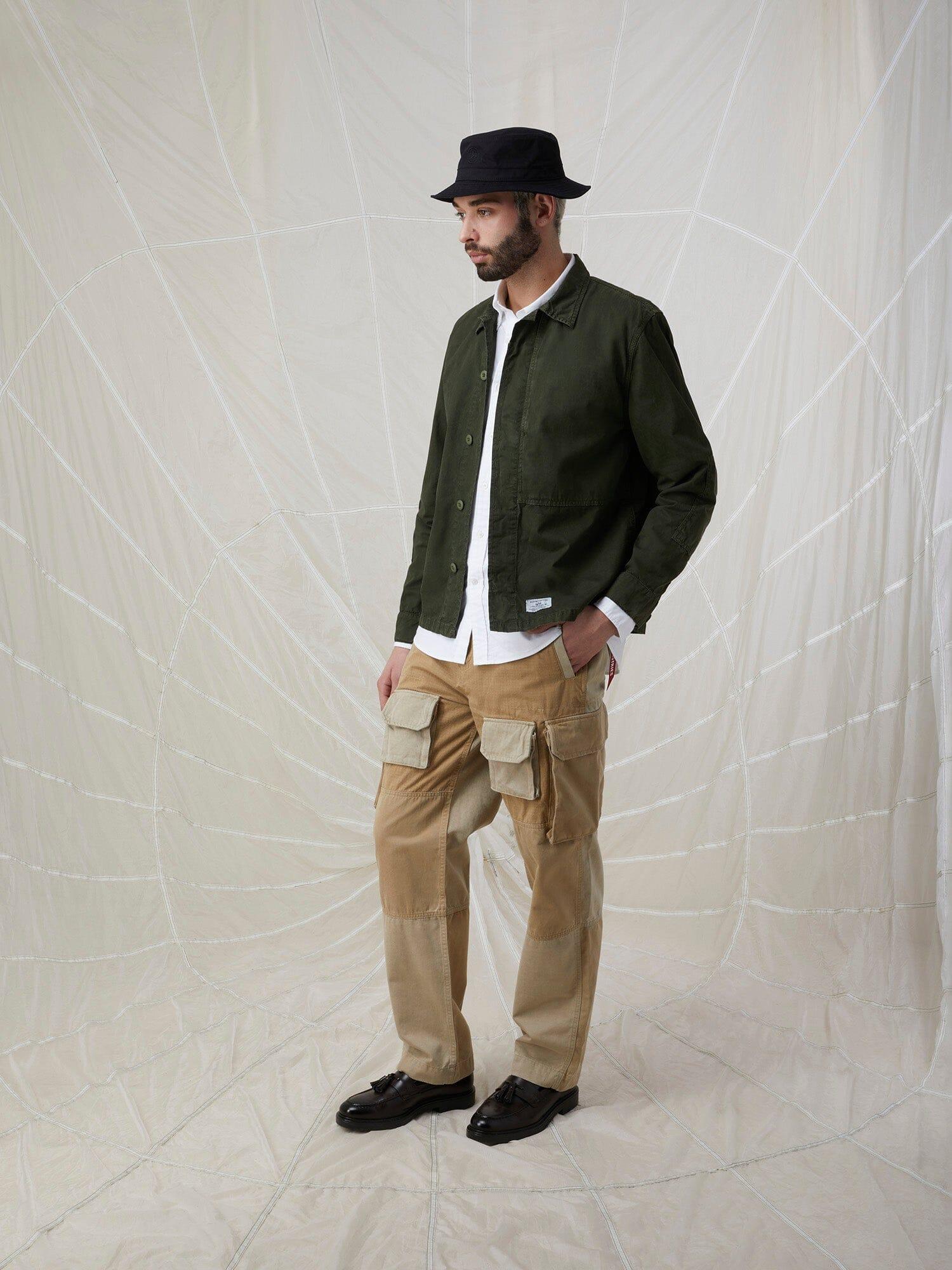 CONTRAST SHIRT JACKET (SEASONAL) Product Image