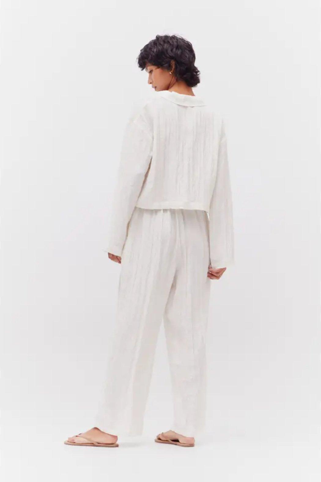 Carolyn Crinkle Fabric Pants Product Image