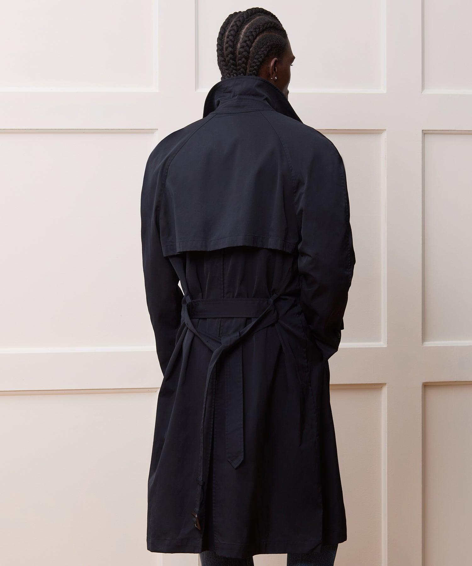 Italian Nylon Trench Coat Product Image