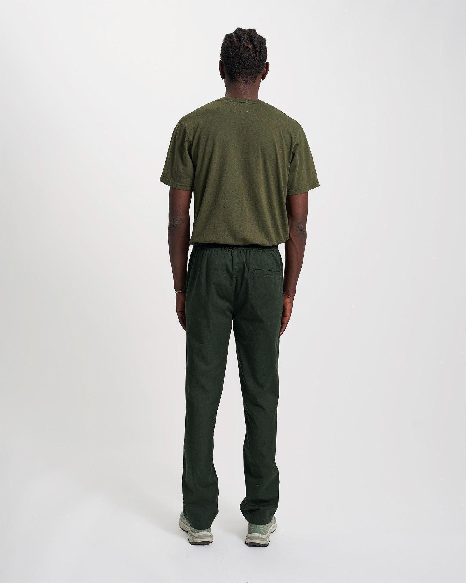 Organic Twill Pants - Steel Blue Product Image