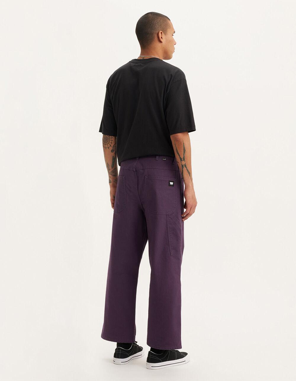 LEVI'S Skateboarding™ Mens Cropped Relaxed Carpenter Pants - NIGHT Product Image