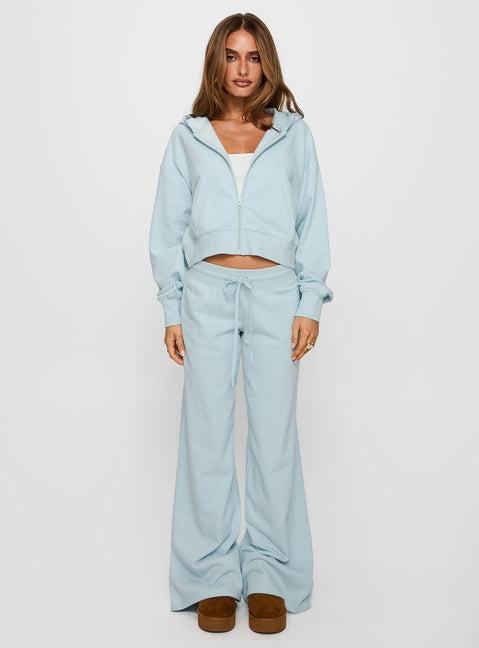 Mindful Low Rise Pant Blue Product Image