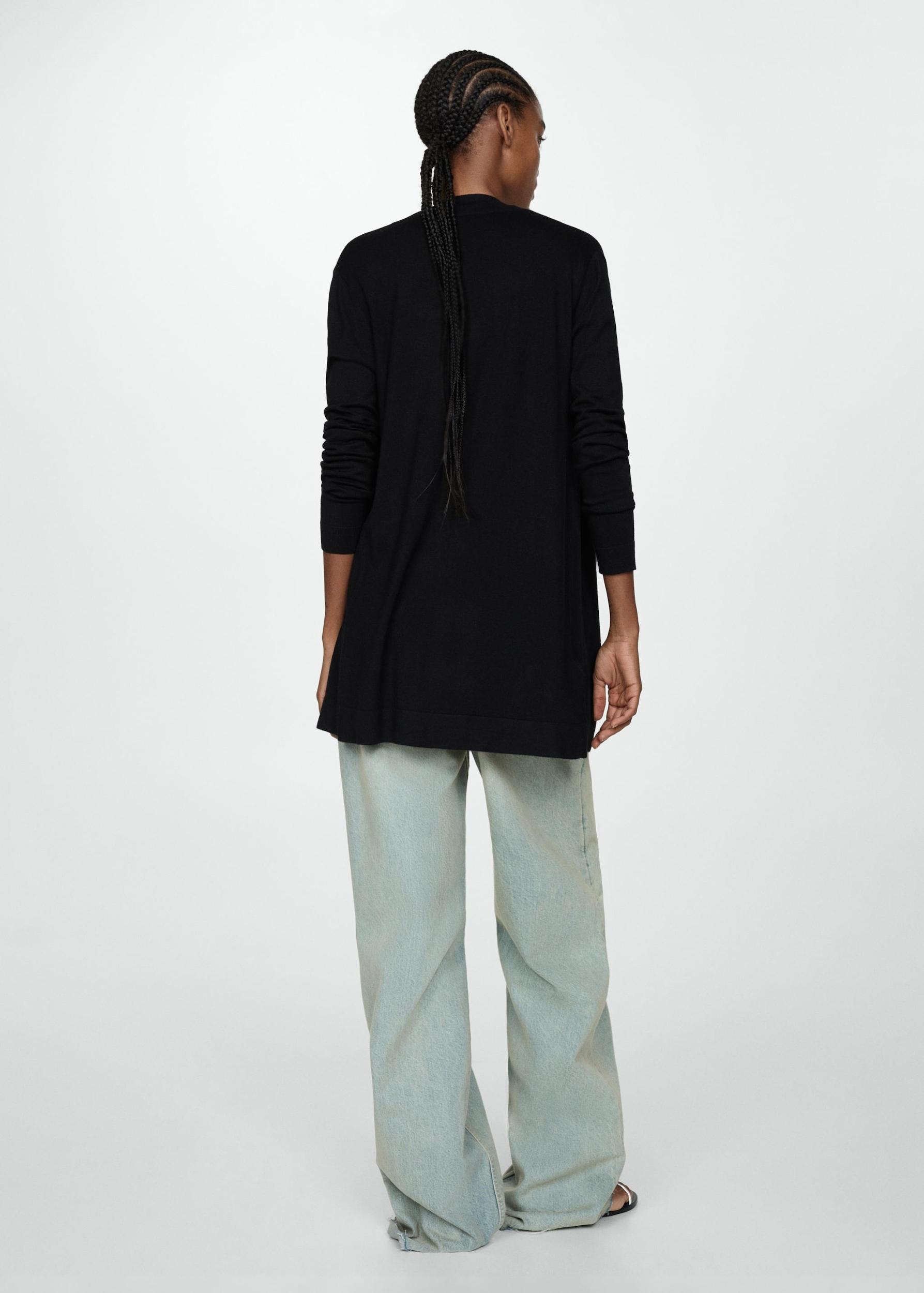 Fine-knit cardigan - Women | MANGO USA Product Image