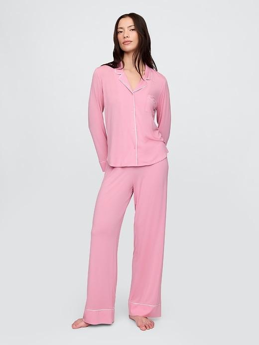 Faux Leather Mini Skirt- Blanched Almond Product Image