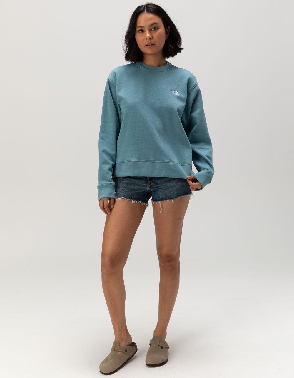 THE NORTH FACE Evolution Womens Crewneck Sweatshirt - CRIMSON Product Image