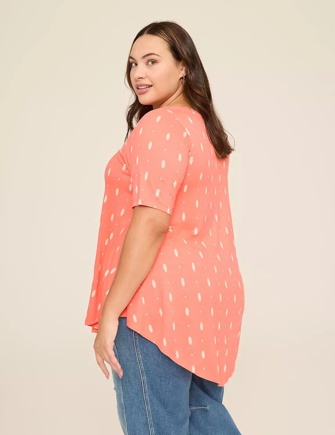 Max Swing Perfect Sleeve Boatneck Tee Product Image