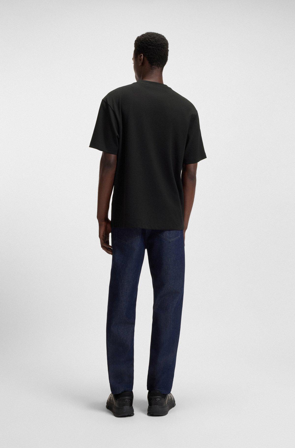 Mercerized-cotton T-shirt with Double B monogram Product Image