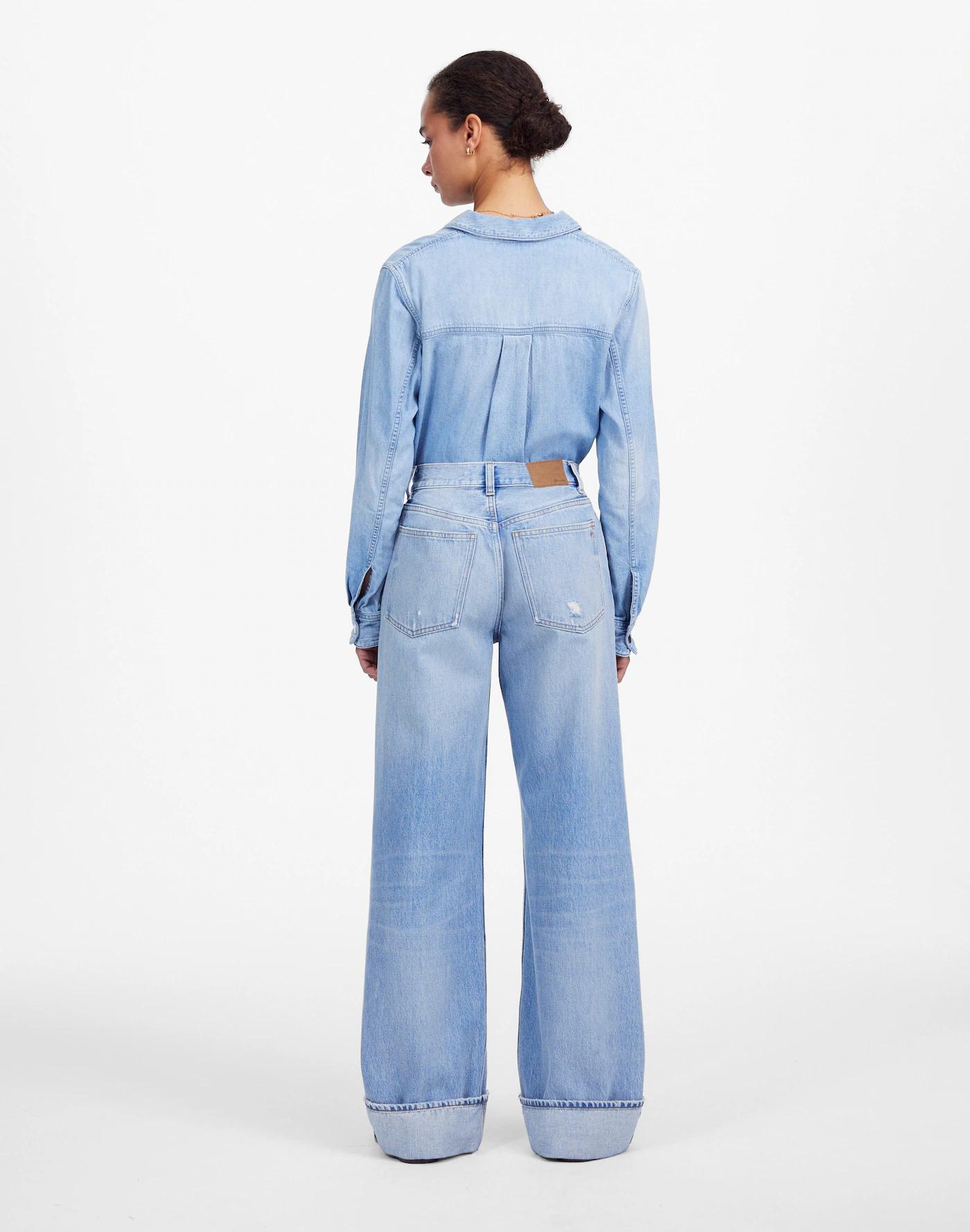 Petite Low-Slung Baggy Jeans Product Image