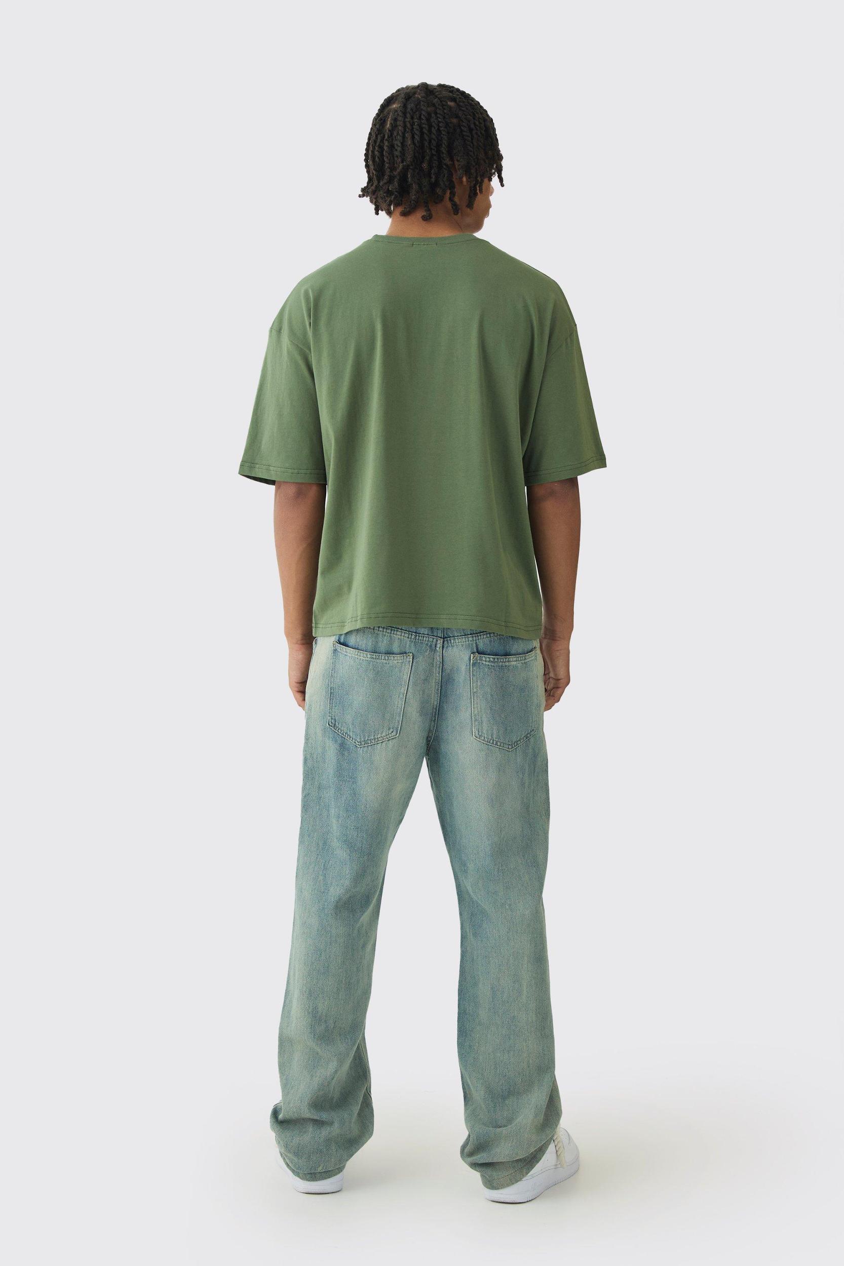 Oversized Boxy Official T-Shirt | boohooMAN USA Product Image