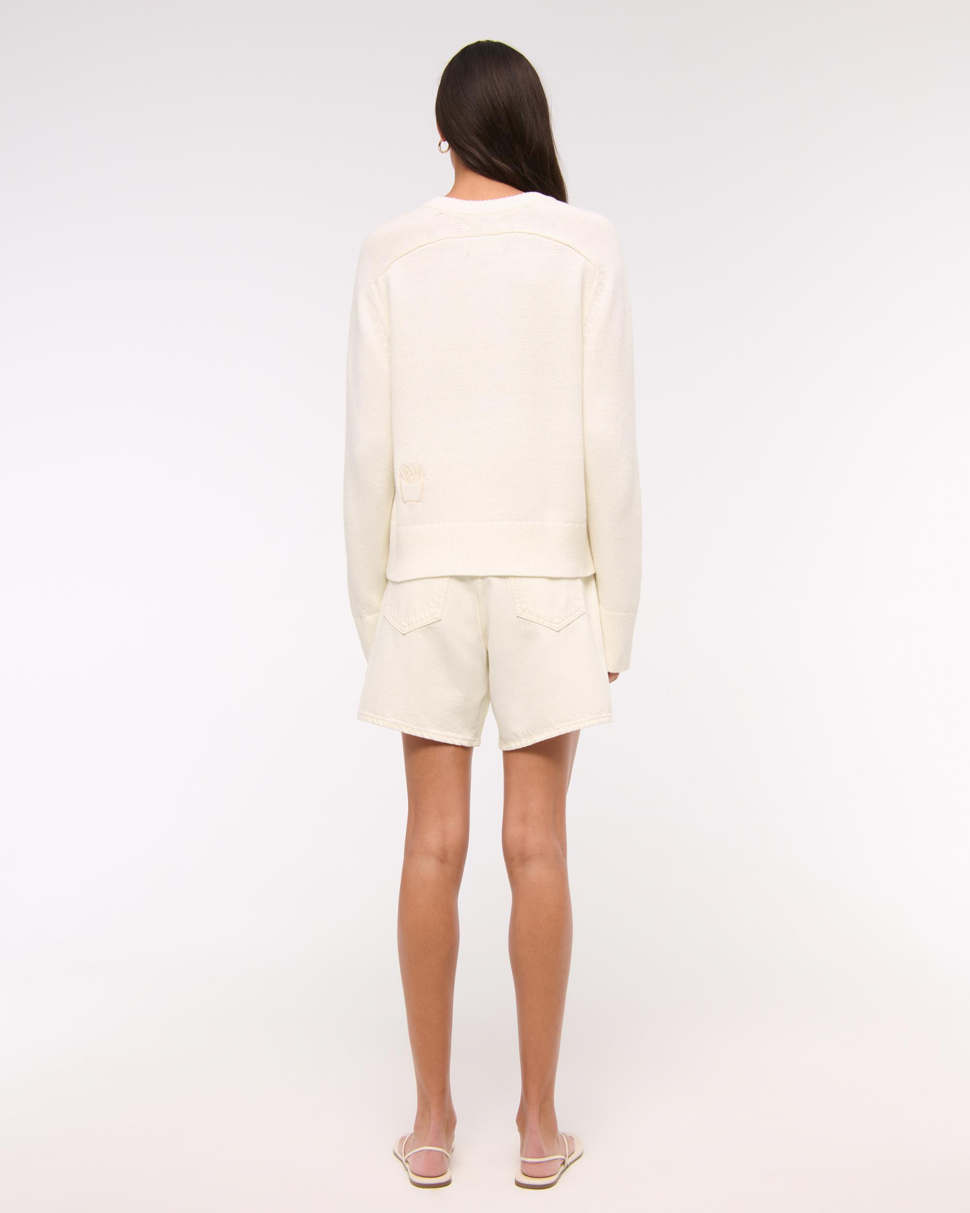 The A&F Madeline Crew Sweater Product Image