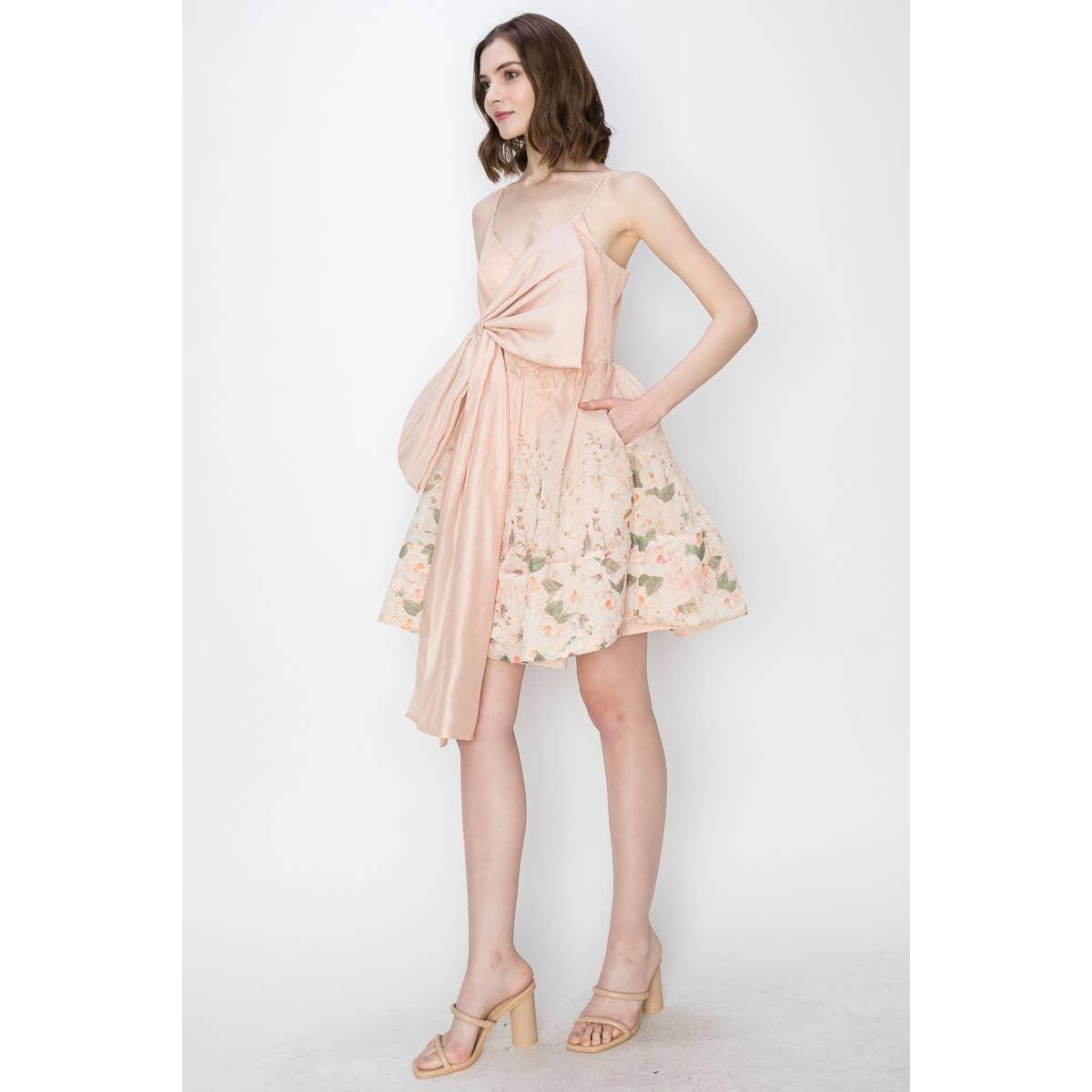 Blush Bow Dress Product Image
