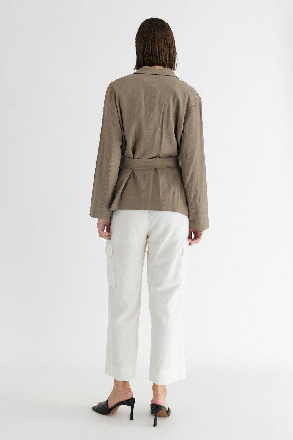 Tie Waist Blazer Product Image