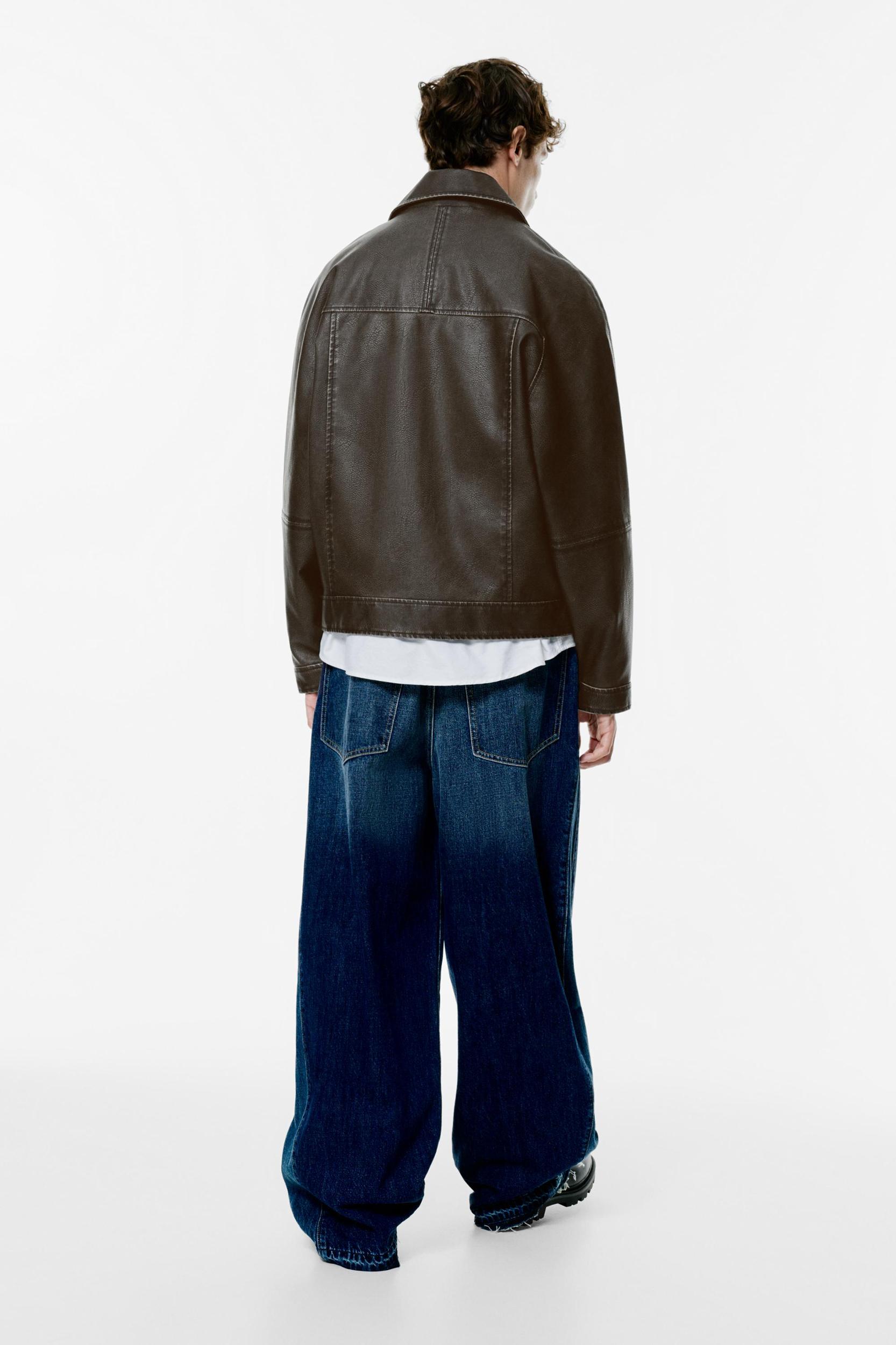 Faux leather jacket Product Image