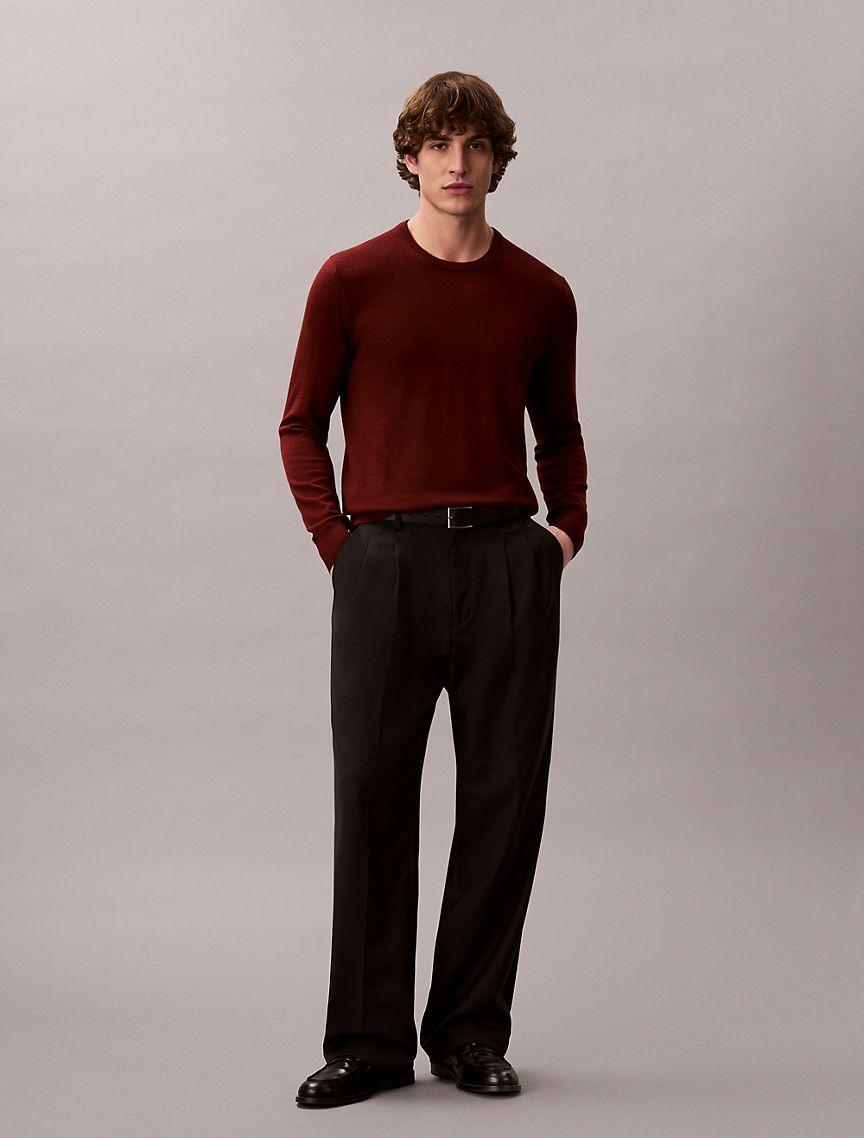 Extra Fine Merino Blend Crewneck Sweater Product Image