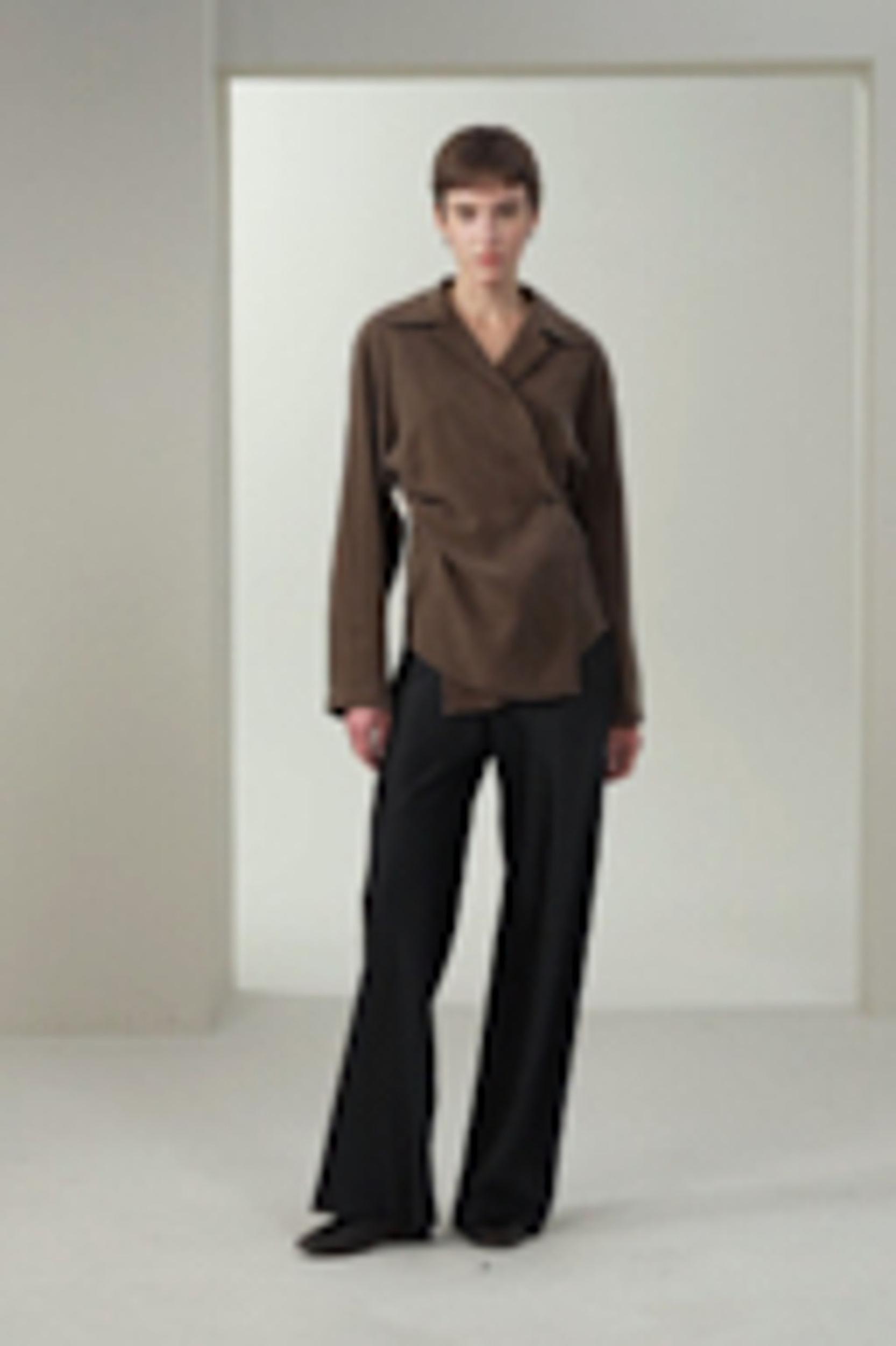 Multipositional Silk Shirt Product Image