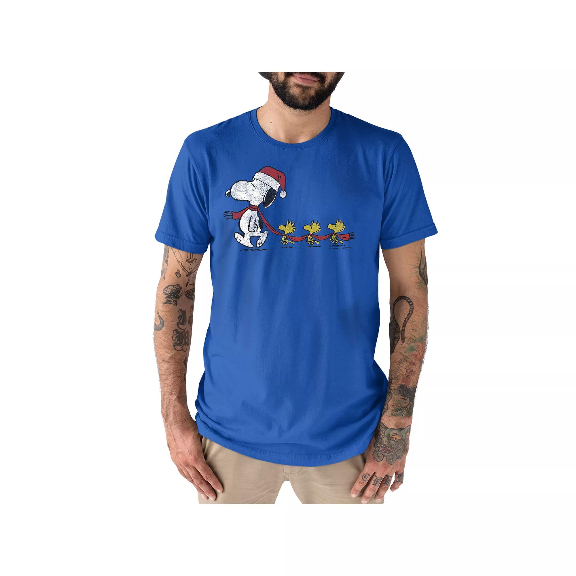 Men's Peanuts Line Up Tee,  Product Image