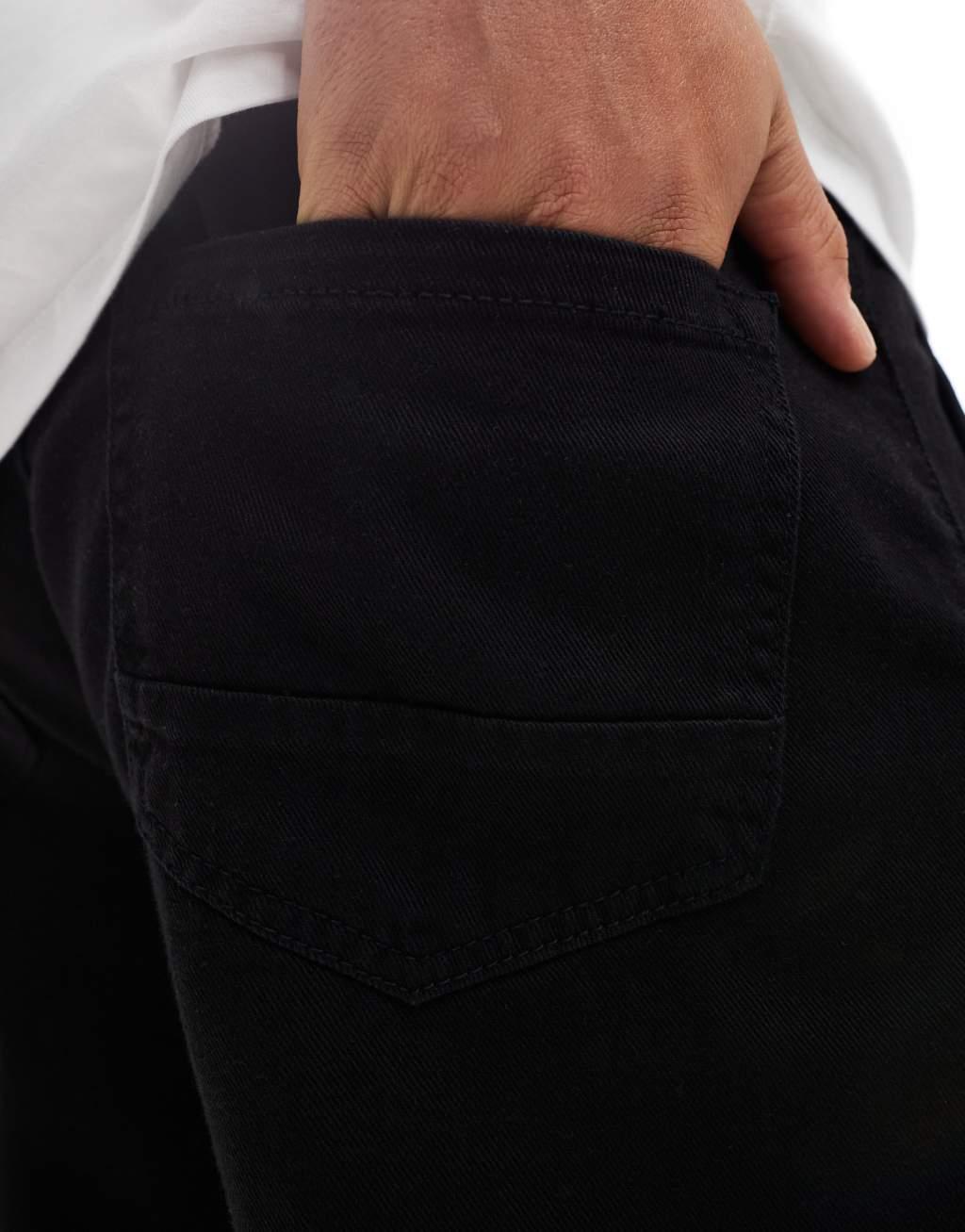 Brave Soul tapered pants in black Product Image