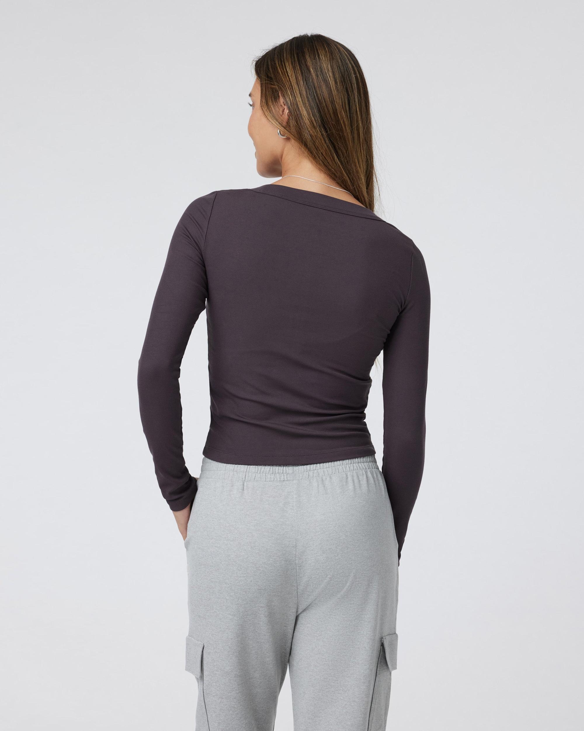 Long Sleeve Pose Scoop Tee Product Image