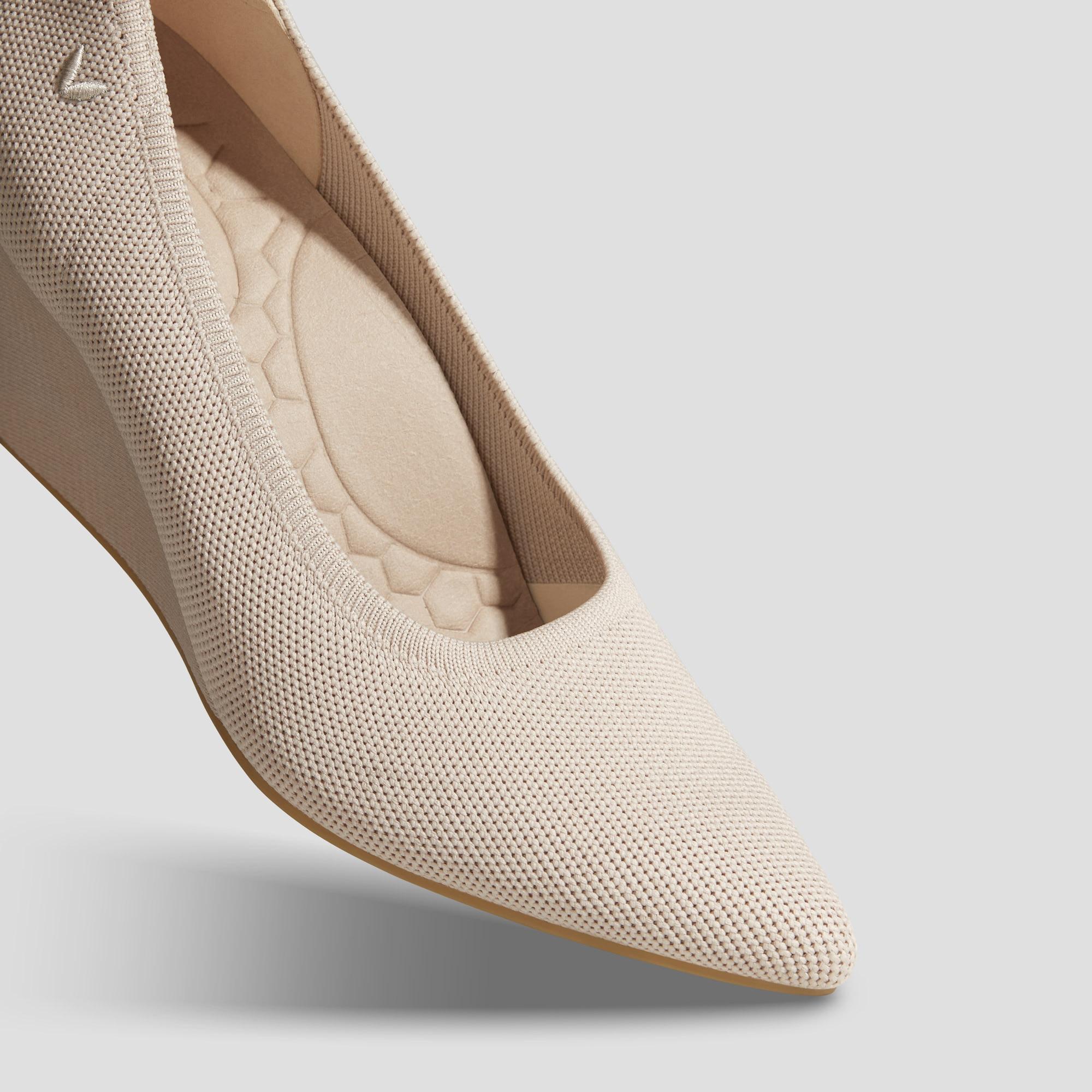 Pointed-Toe Stress FREE Wedge Heels (Deborah) Product Image