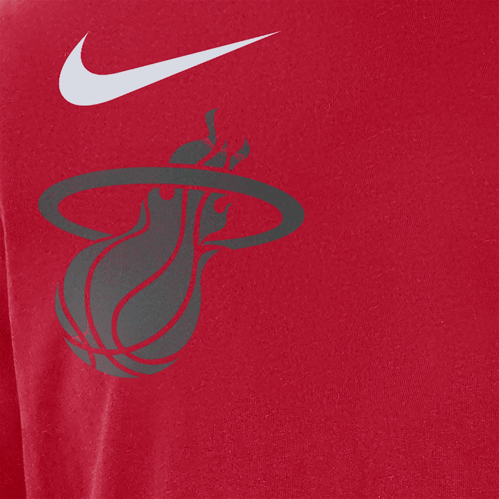 Miami Heat Courtside City Edition Men's Nike NBA Max90 Long-Sleeve T-Shirt Product Image