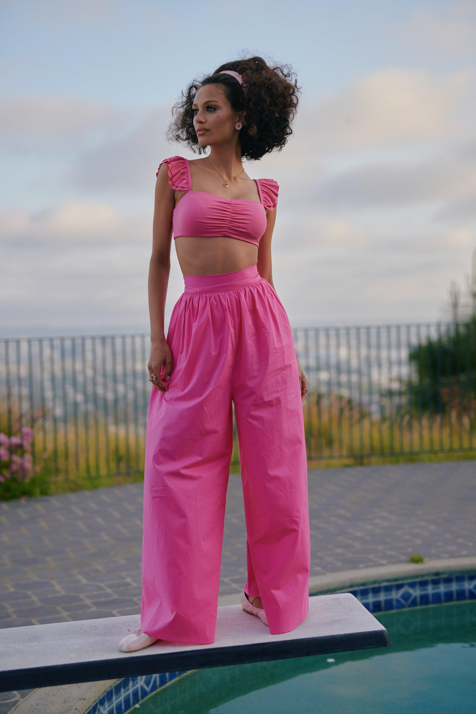 The Babe Ruffle Bikini Top Product Image