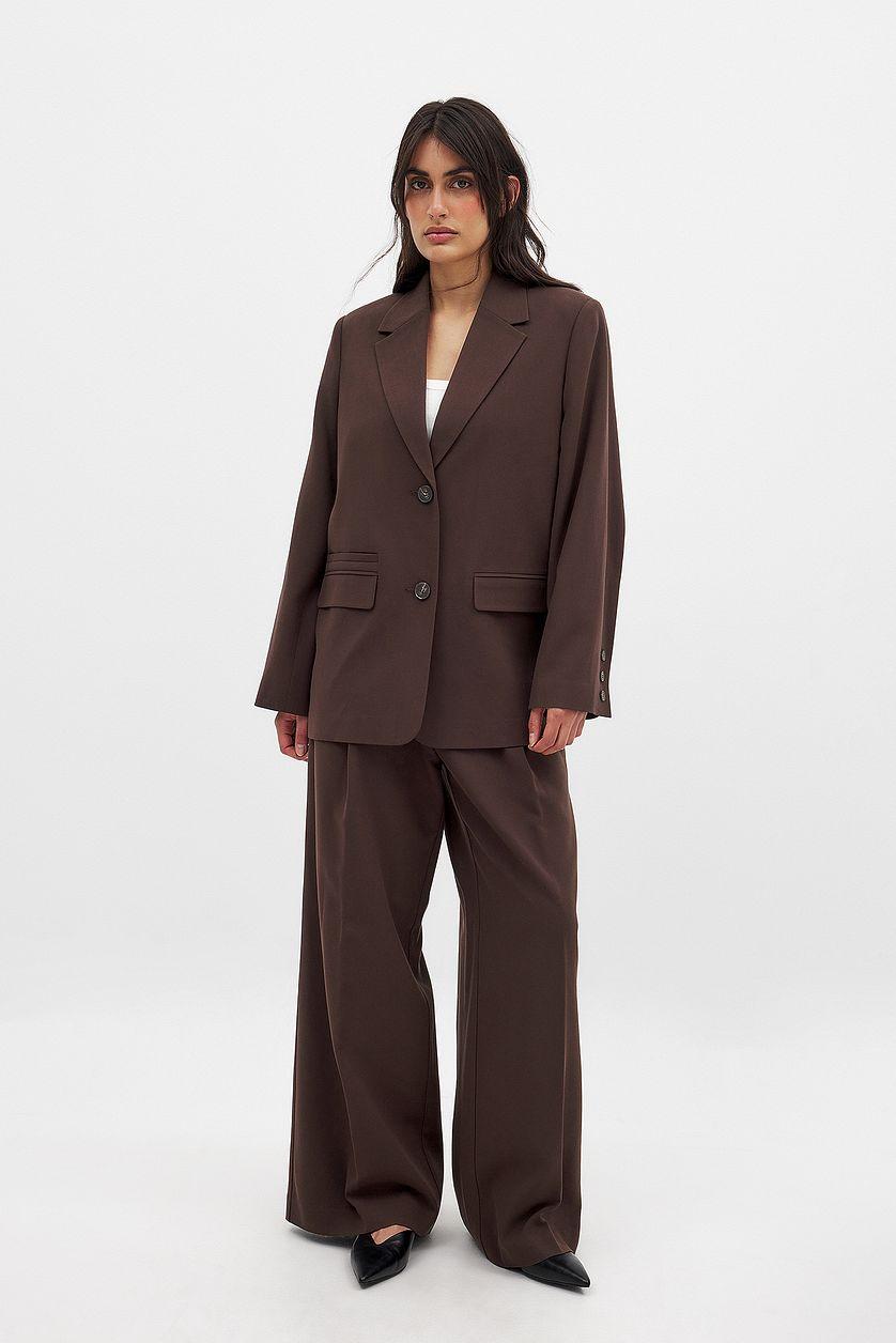 Low Waist Suit Pants Product Image