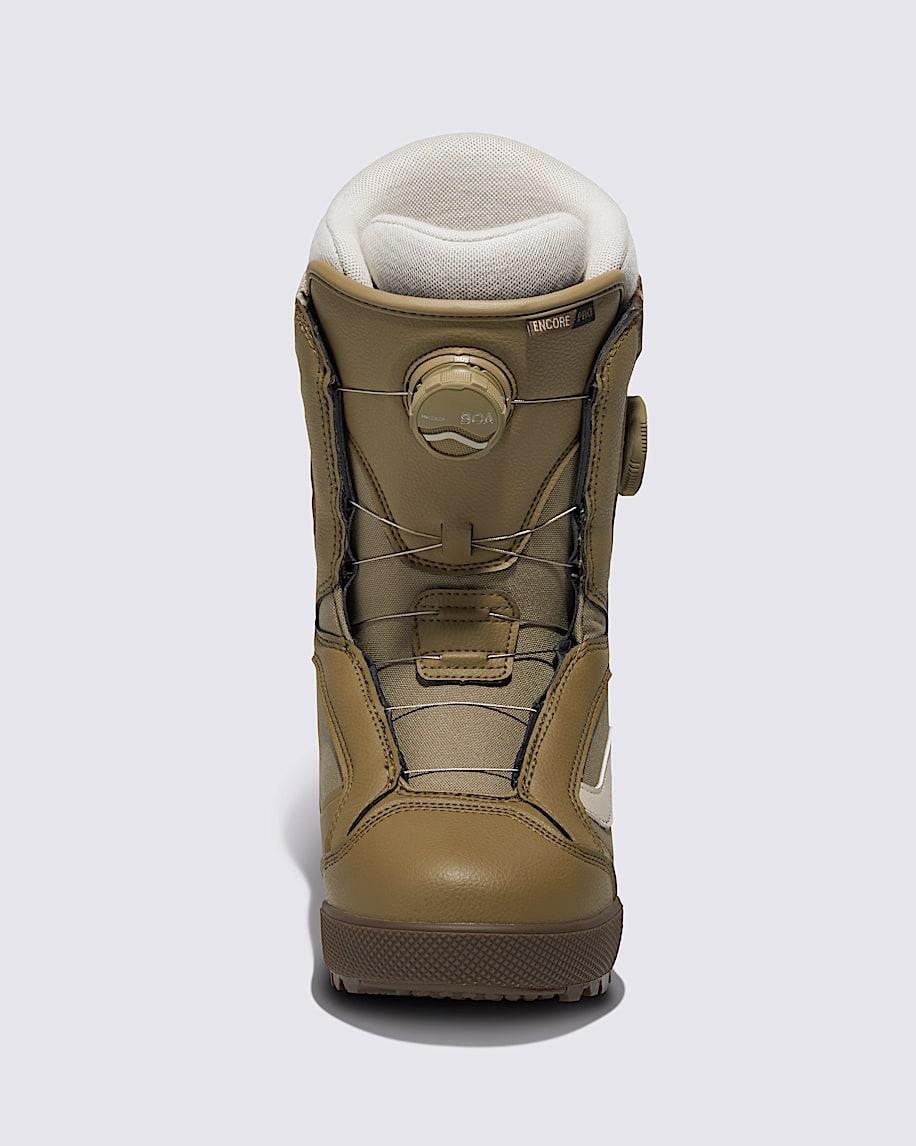 Womens Encore Pro Snowboard Boot in Olive Green / Gum| Vans US Product Image