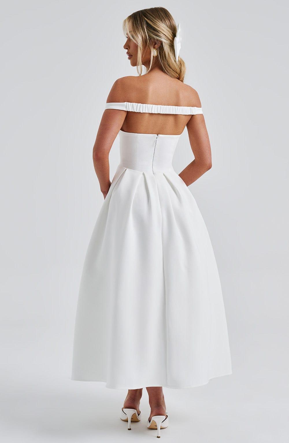 Lanetta Midi Dress - Ivory Product Image