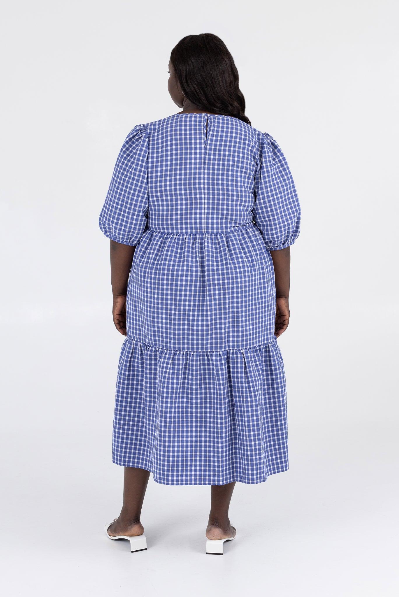 Rosemary Dress - Weekend Plaid Product Image