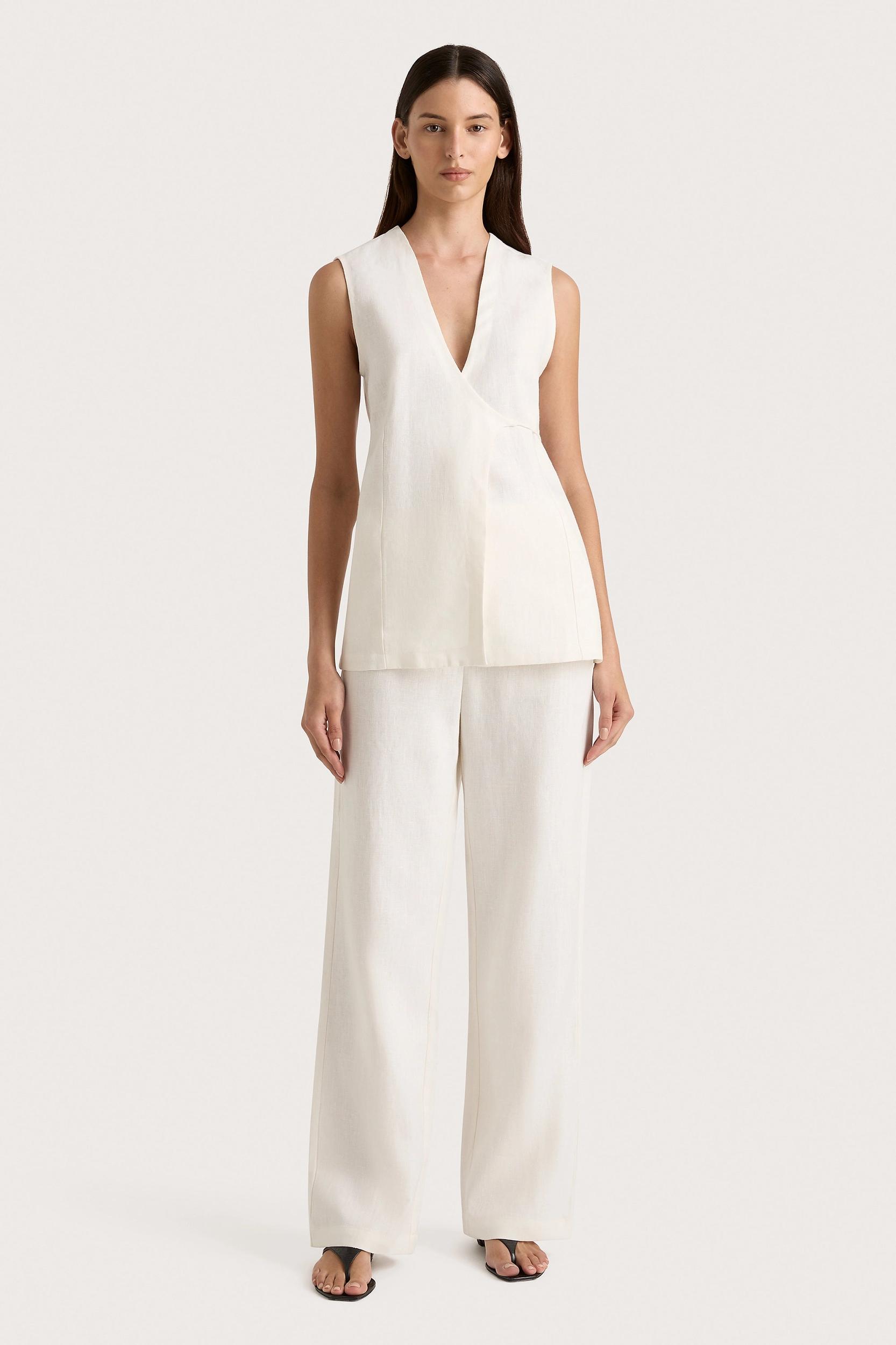 Lulea Pant White - Final Sale Product Image