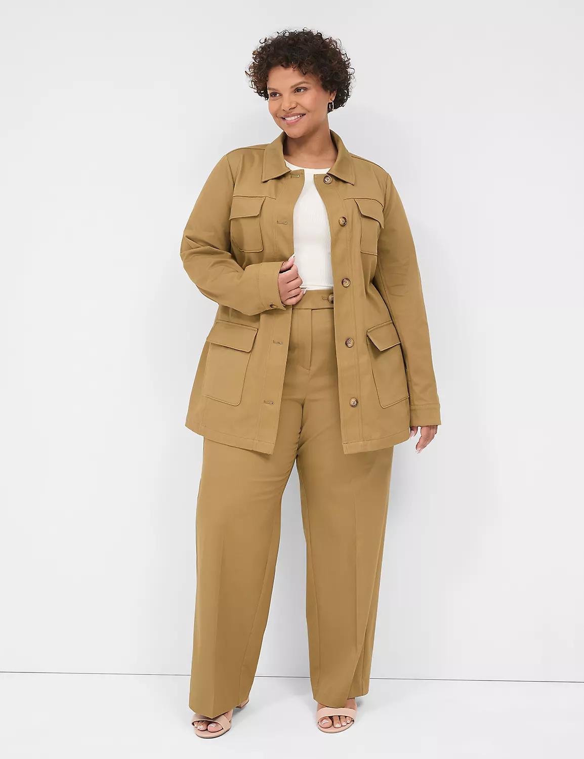 Dobby Belted Jacket Product Image