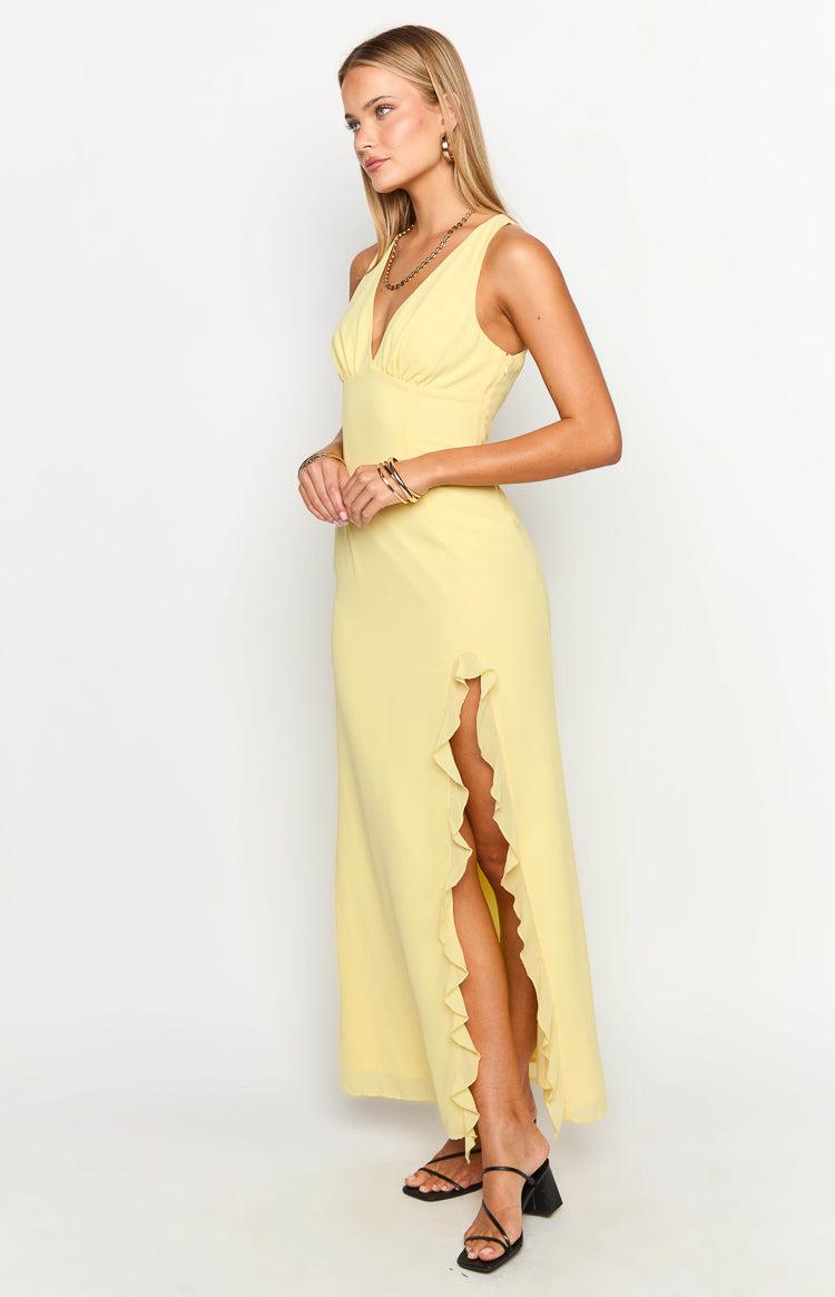 Kris Yellow Maxi Dress Product Image