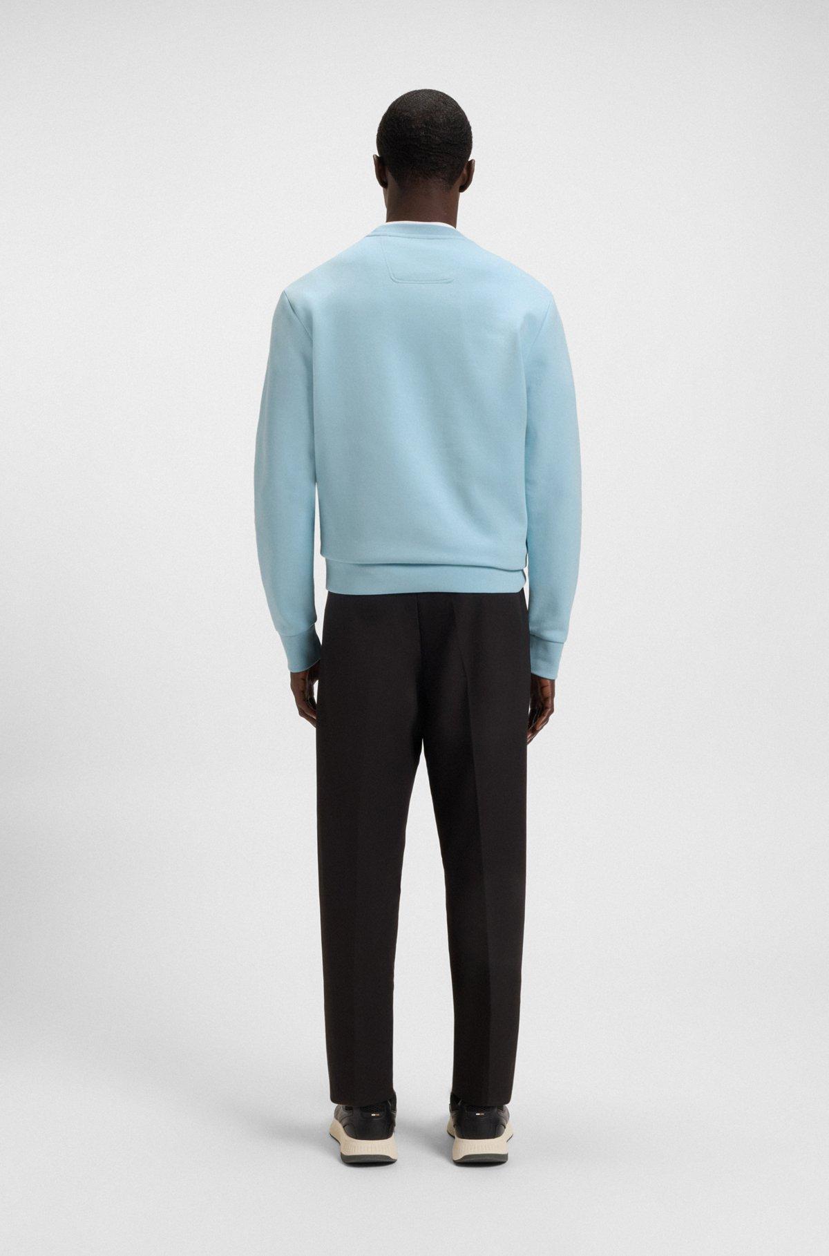 Stretch-cotton sweatshirt with sandwich logo Product Image