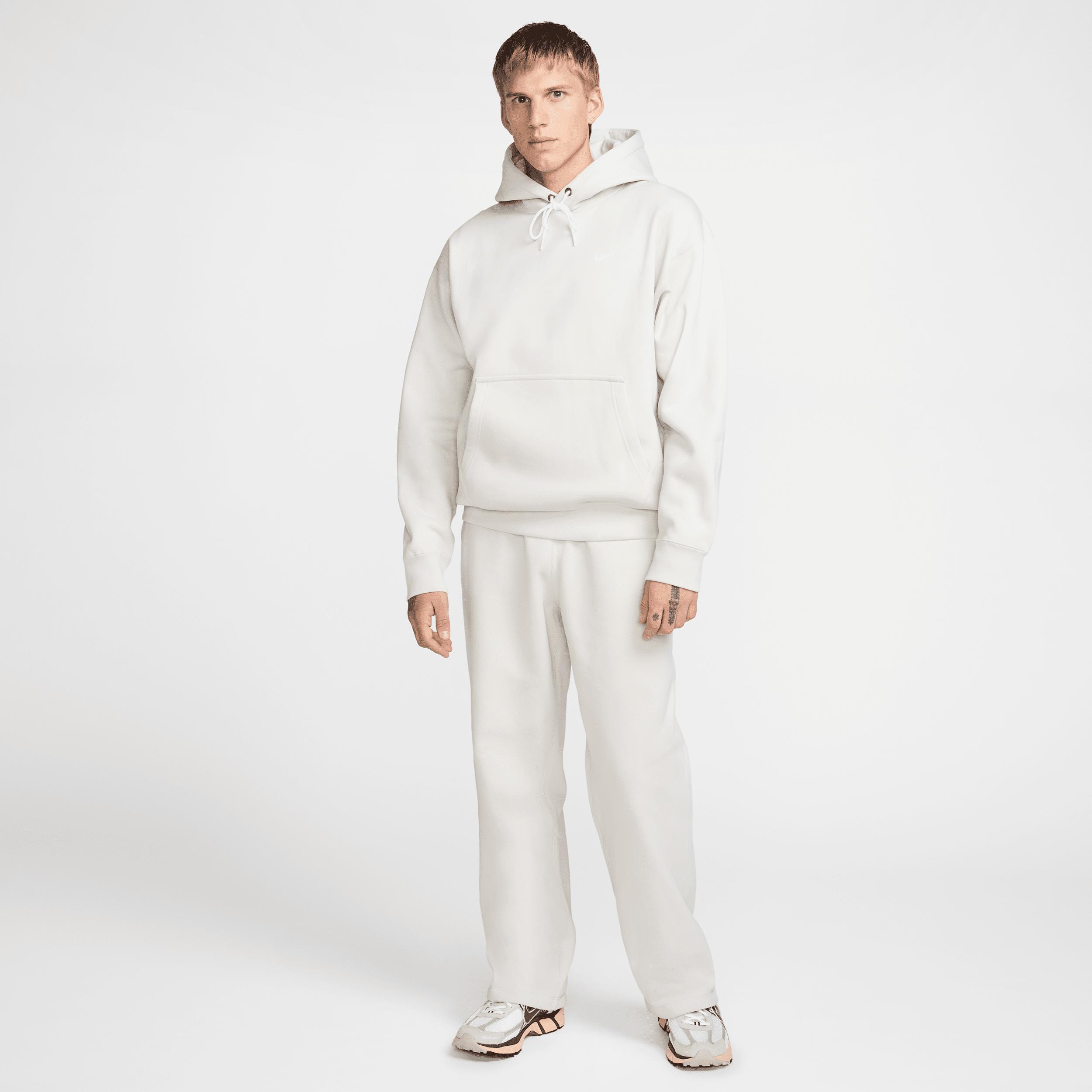 Nike Mens Solo Swoosh Fleece Pullover Hoodie | DX1355-072 Product Image