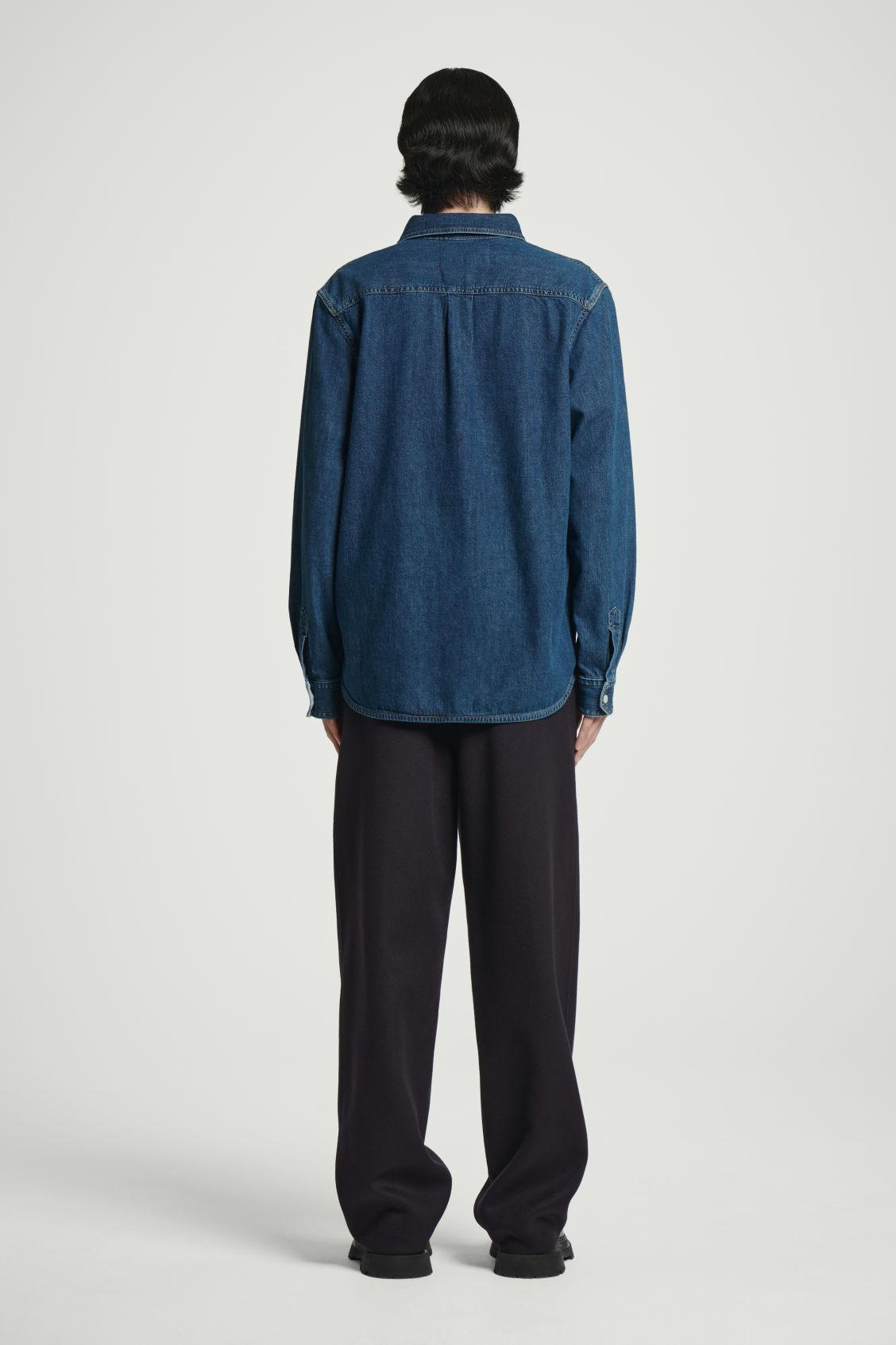 RELAXED DENIM OVERSHIRT Product Image