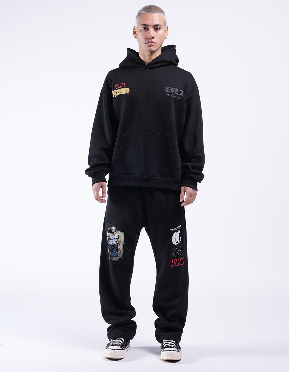 CVLA x Wolverine Mens Sweatpants - BLACK Product Image