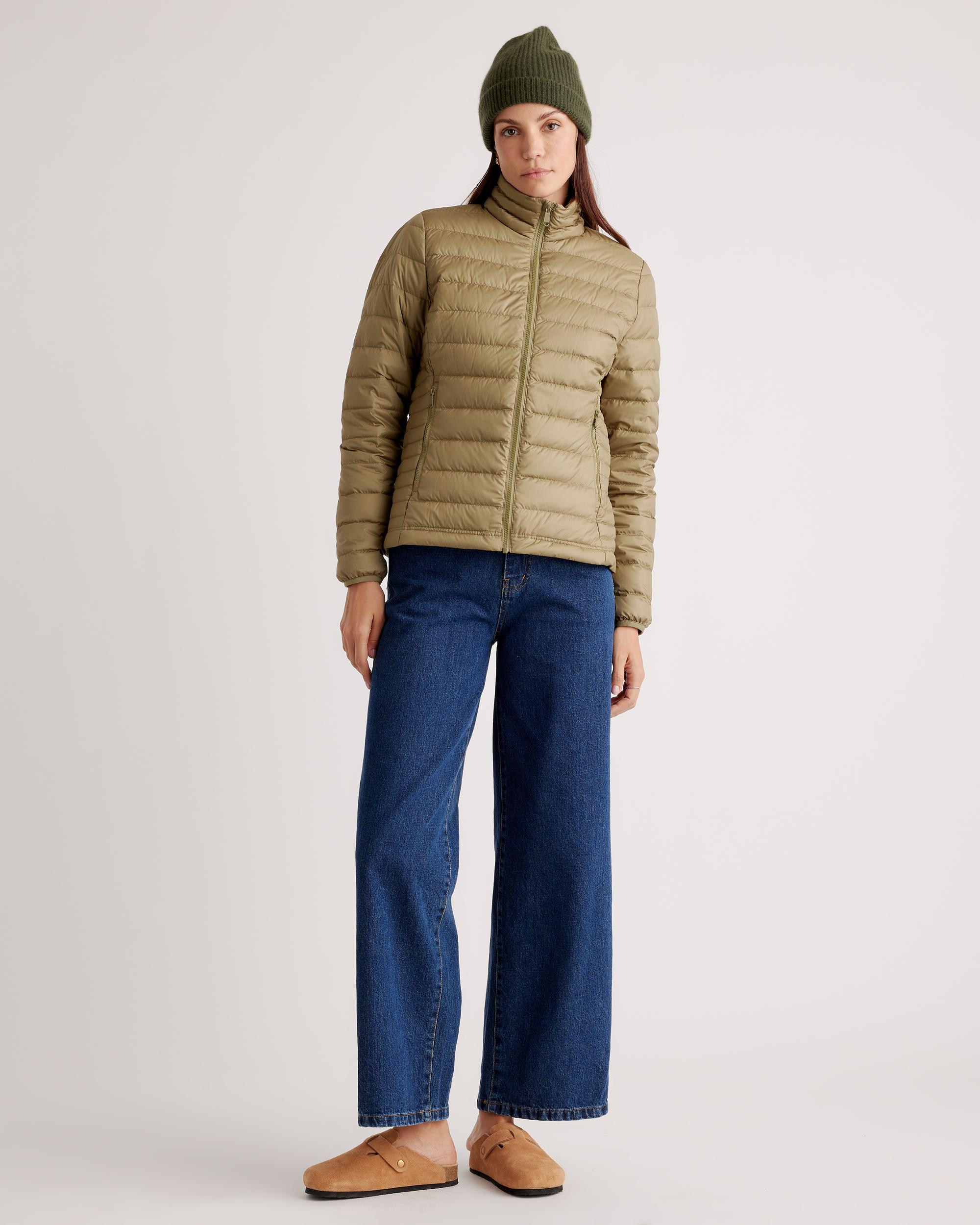 Quince | Women's Lightweight Down Packable Puffer Jacket Size XL, Recycled Polyester Product Image