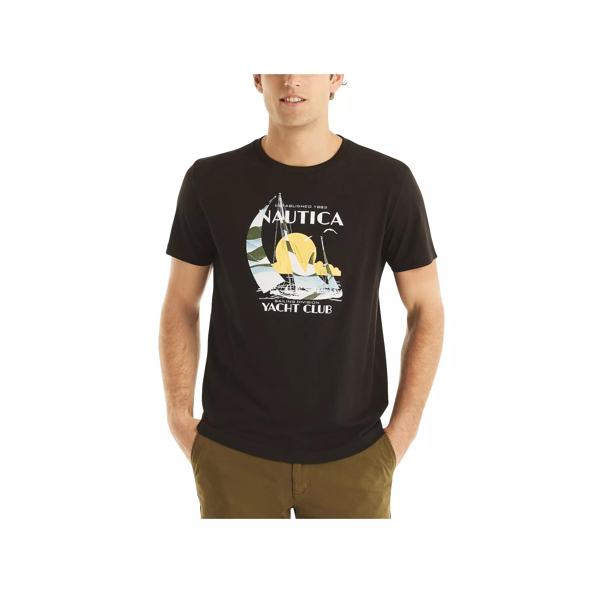 Men's Nautica Yacht Club Graphic Tee, Size: Small Product Image