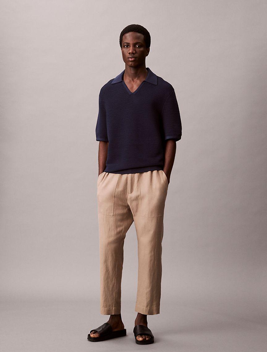 Tech Knit Sweater Polo Shirt Product Image