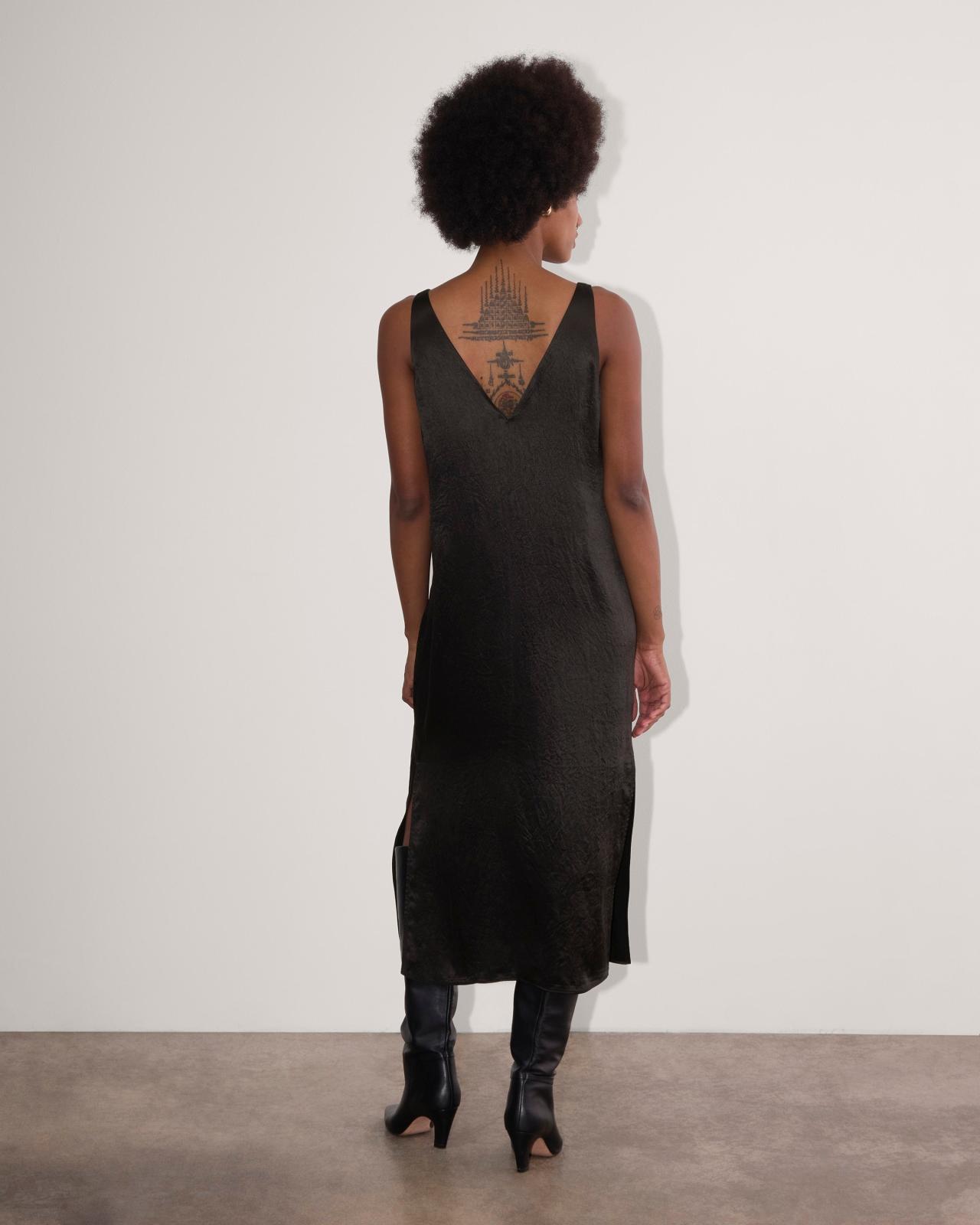 The Satin Slip Dress Product Image