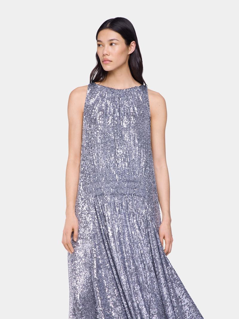 MIDI DRESS IN SEQUINS Product Image