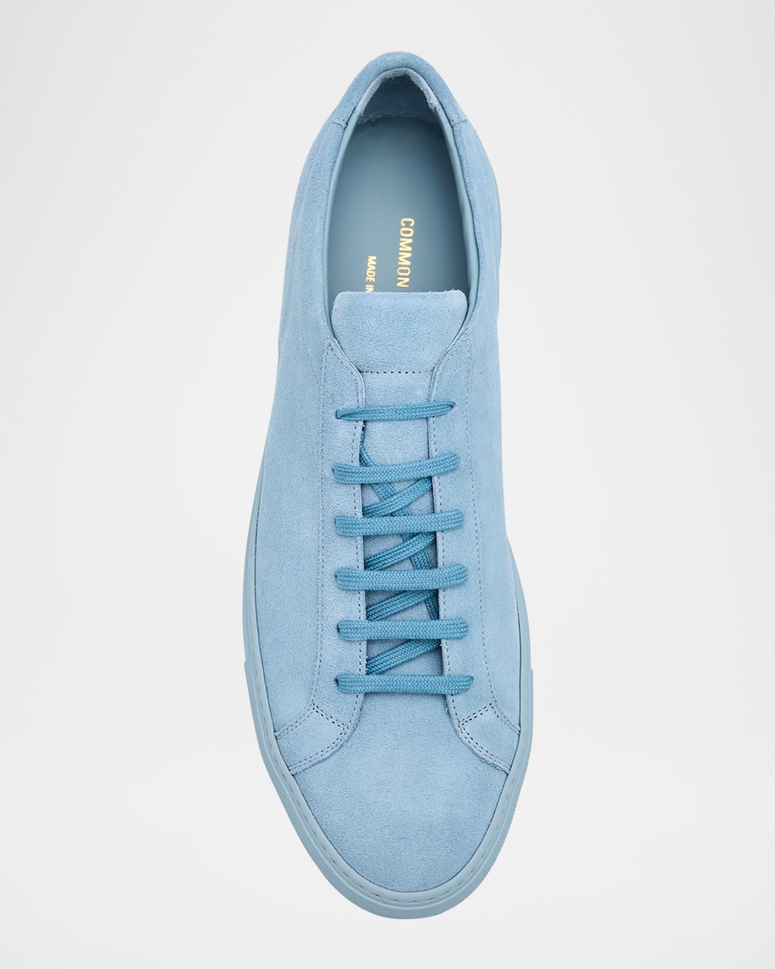 Men's Achilles Suede Low-Top Sneakers Product Image