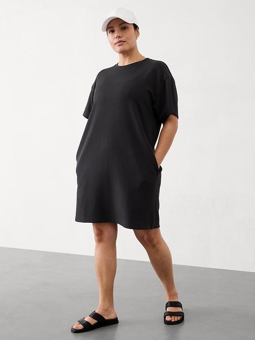 Seasoft Rib Tee Dress Product Image