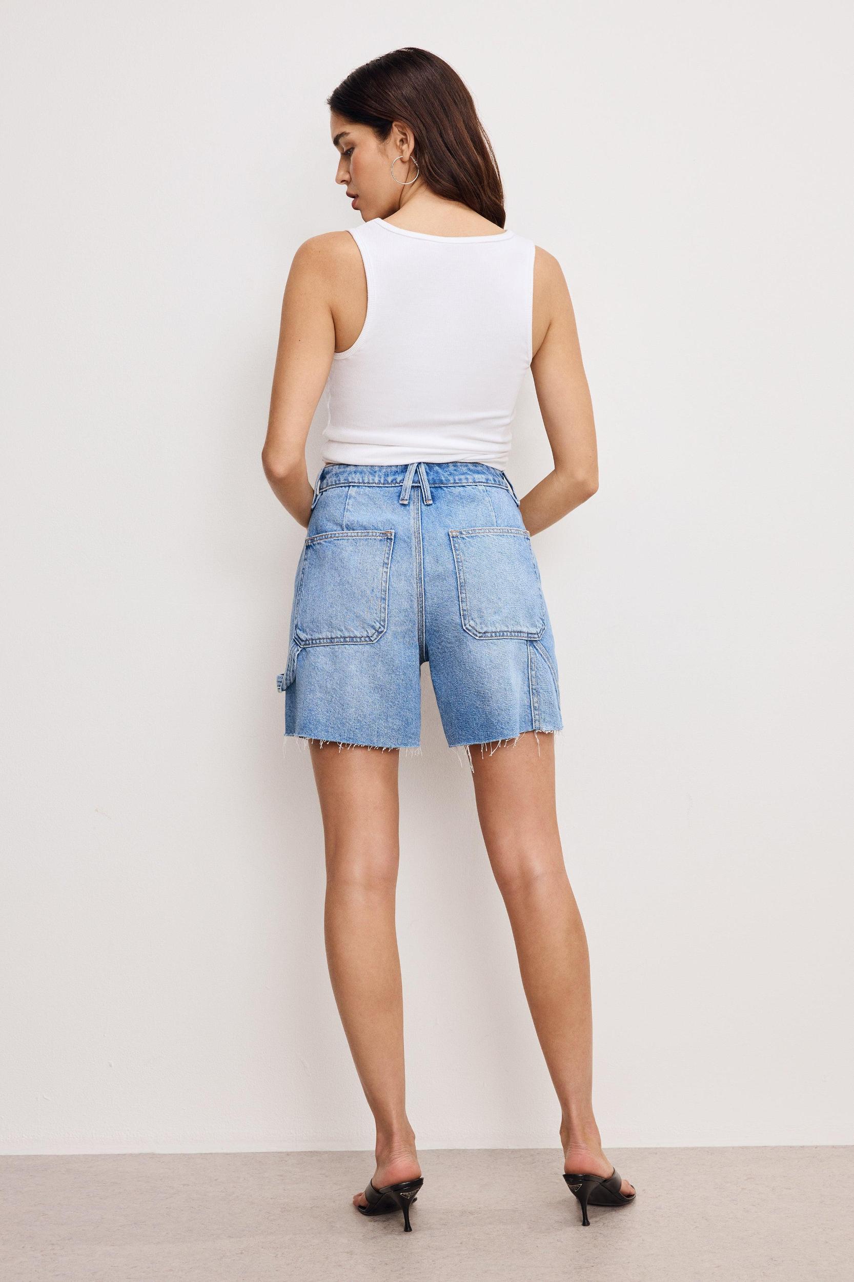 CARPENTER LONG SHORTS | INDIGO880 Product Image