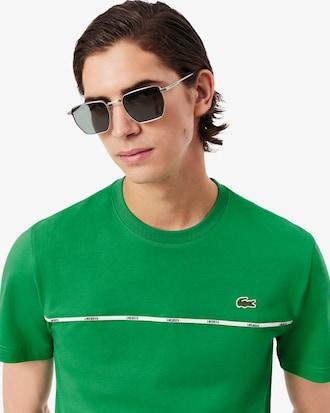 Men's Logo Trim Cotton Jersey T-Shirt Product Image