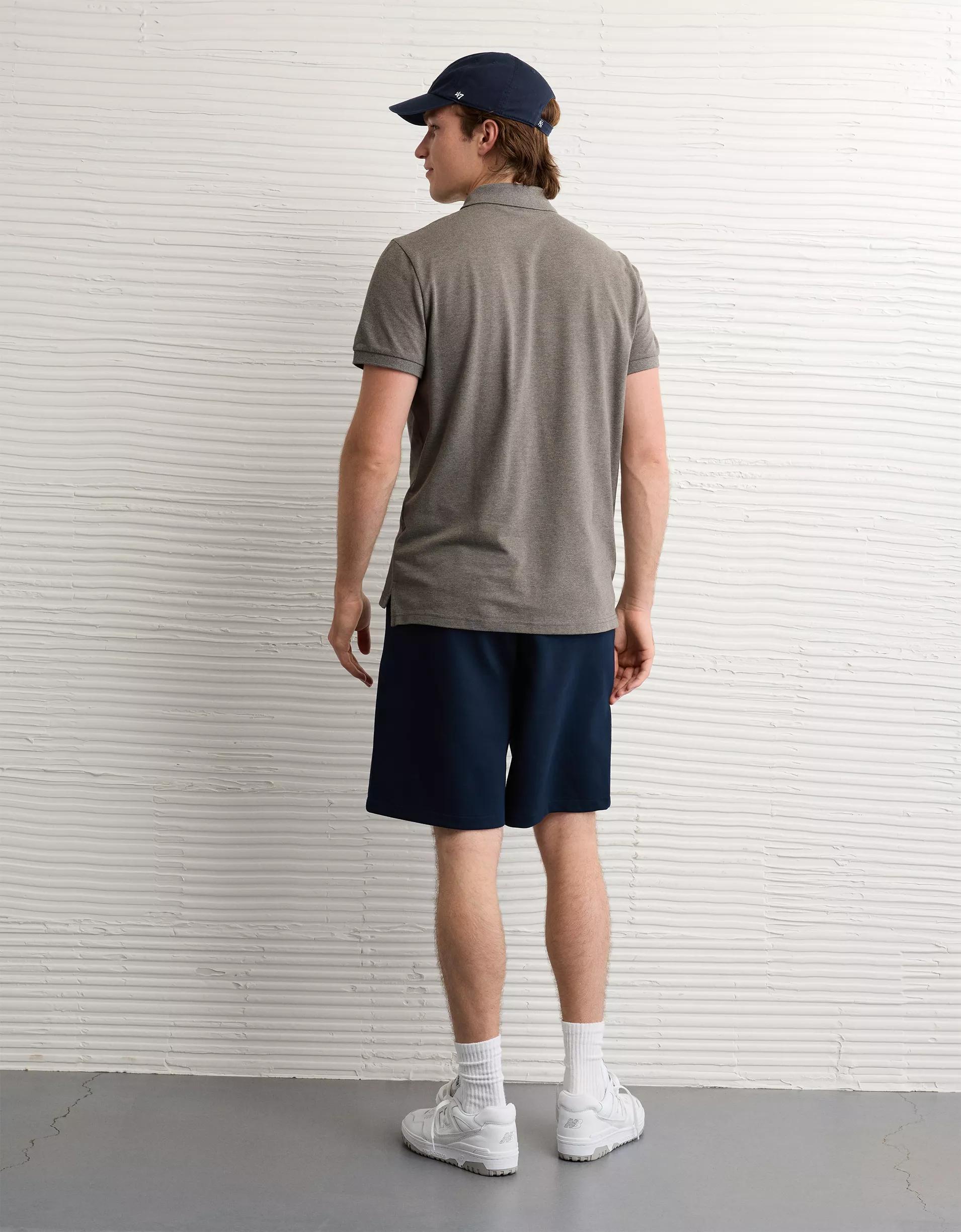 AE Lived-In Slim Fit Pique Polo Shirt Product Image