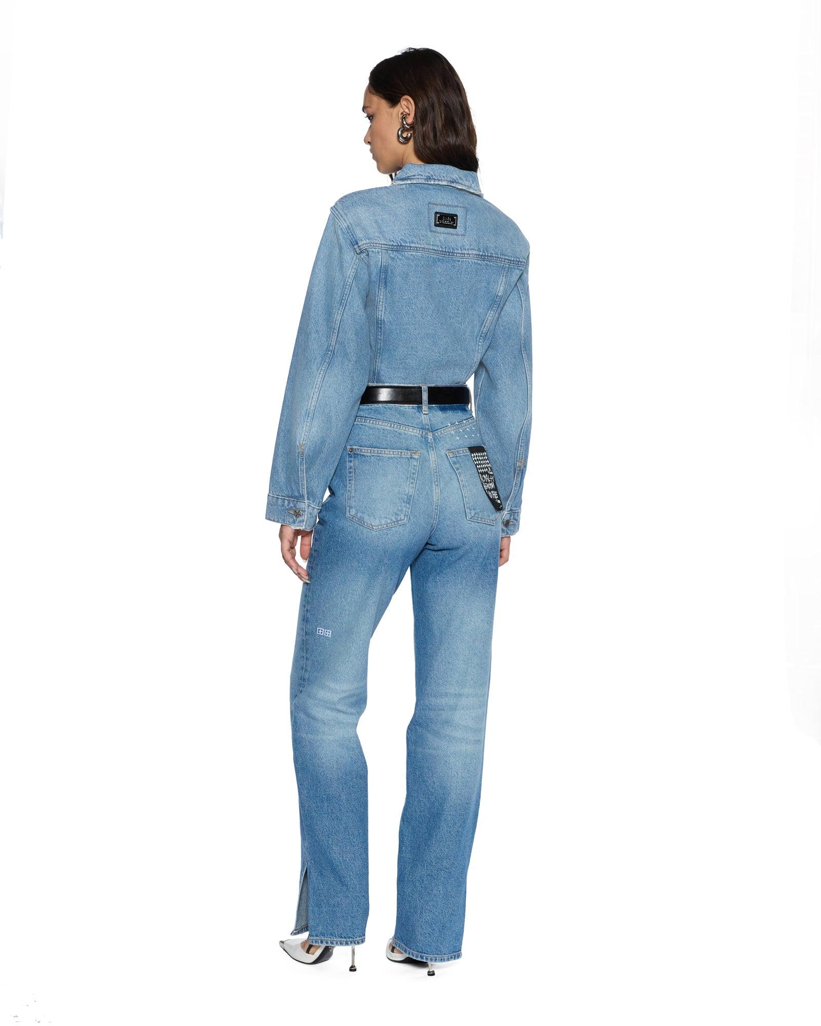 CINCHED JACKET CROP TRU VINTAGE Female Product Image