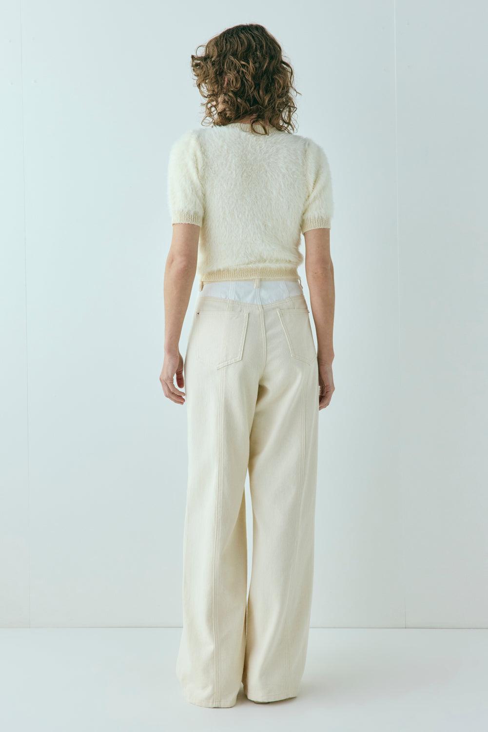 Pippa Denim Jeans Cream Product Image